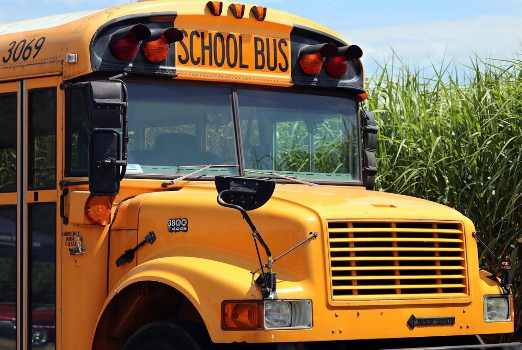 Perché gli scuolabus americani sono giganteschi e gialli?